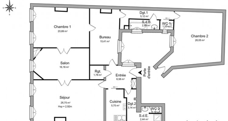 appartement 5 pièces à louer NANCY 54000 134.9 m²