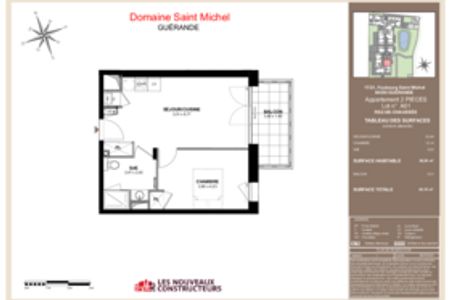 Vue n°2 Programme neuf - 13 appartements neufs à vendre - Guérande (44350) à partir de 284 000 €