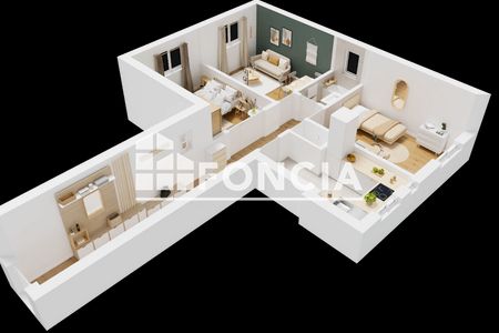 appartement 3 pièces à vendre Montrouge 92120 59.5 m²