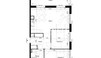 appartement 3 pièces à vendre TOULOUSE 31300 63.13 m²