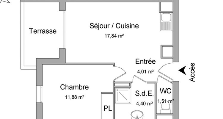 appartement 2 pièces à louer TOULON 83200 39.6 m²