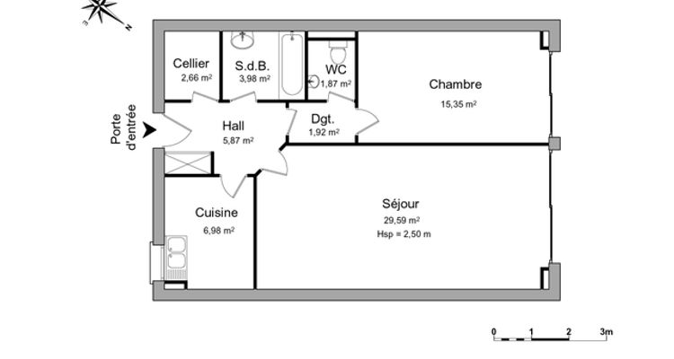 appartement 2 pièces à louer NIORT 79000 68.2 m²
