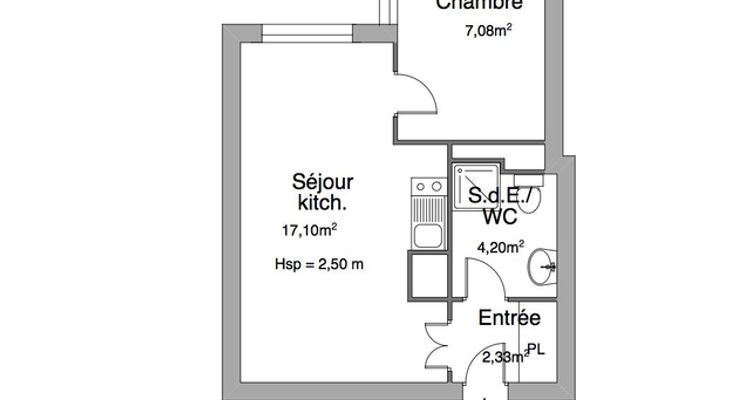 appartement 2 pièces à louer ORLEANS 45000 30.7 m²