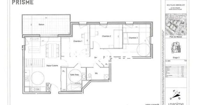 appartement 4 pièces à louer CLERMONT-FERRAND 63000 78.46 m²