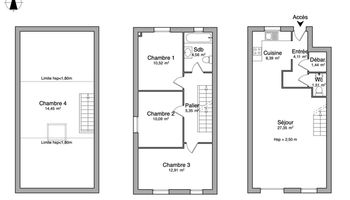 maison 5 pièces à louer CHAVIGNY 54230