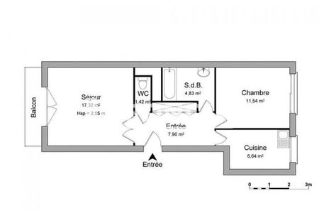 Vue n°3 Appartement 2 pièces à vendre - SURESNES (92150) - 49.49 m²