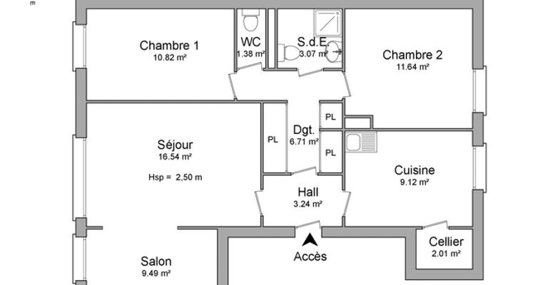 appartement 4 pièces à louer SAINT-ETIENNE 42100 74 m²