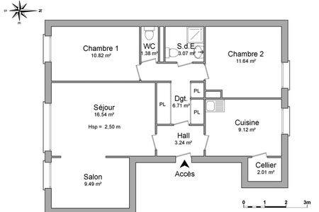 appartement 4 pièces à louer SAINT-ETIENNE 42100 74 m²