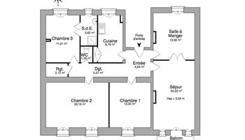 appartement 4 pièces à louer CLERMONT-FERRAND 63000 105 m²