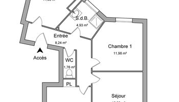 appartement 4 pièces à louer NANCY 54000 65 m²