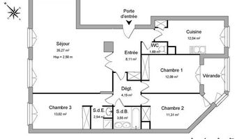 appartement 4 pièces à louer LYON 3ème 69003 103.77 m²