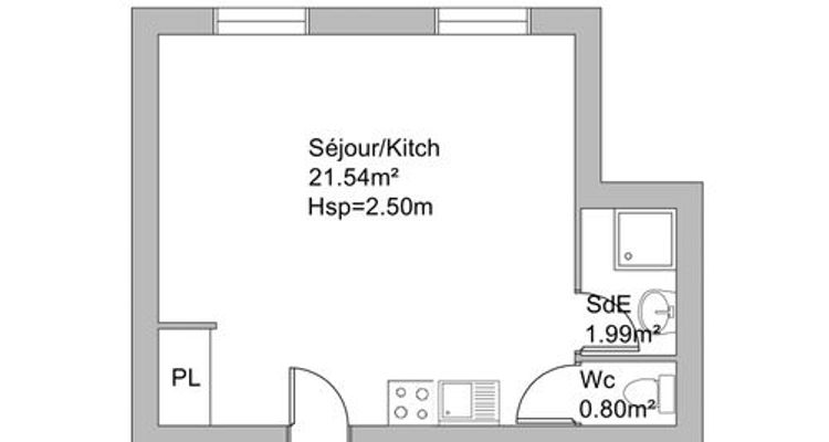 appartement 1 pièce à louer VINCENNES 94300 24.33 m²