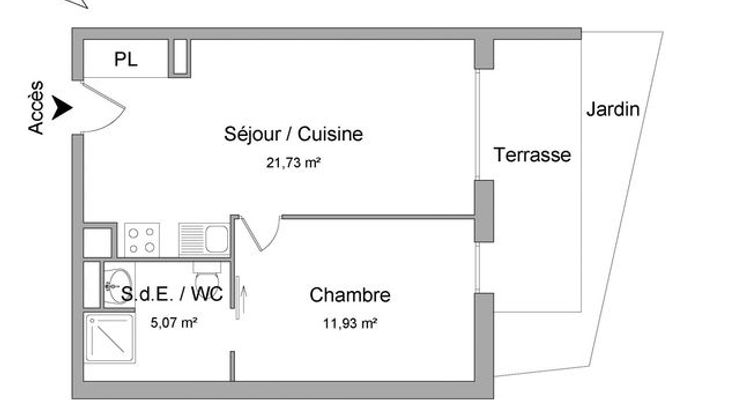 appartement 2 pièces à louer CANNES LA BOCCA 06150 38.73 m²