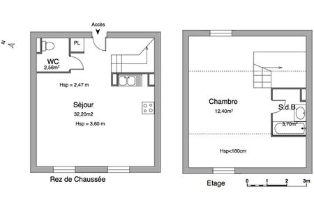 Vue n°2 Appartement 2 pièces T2 F2 à louer - Poitiers (86000)