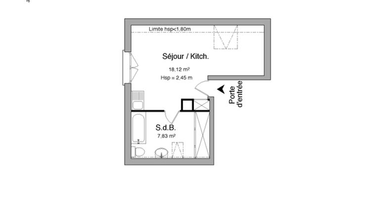appartement 1 pièce à louer COLMAR 68000 26 m²