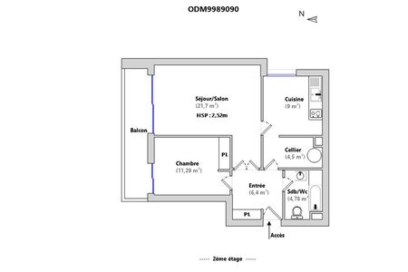 Vue n°2 Appartement 2 pièces T2 F2 à louer - Pessac (33600)