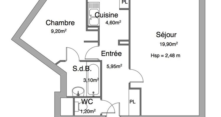 Vue n°1 Appartement 2 pièces T2 F2 à louer - Sucy En Brie (94370)