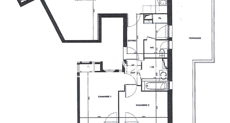 appartement 4 pièces à vendre Cergy 95800 65 m²