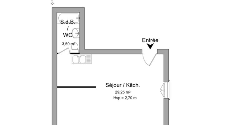 appartement 1 pièce à louer NIMES 30000 32.8 m²