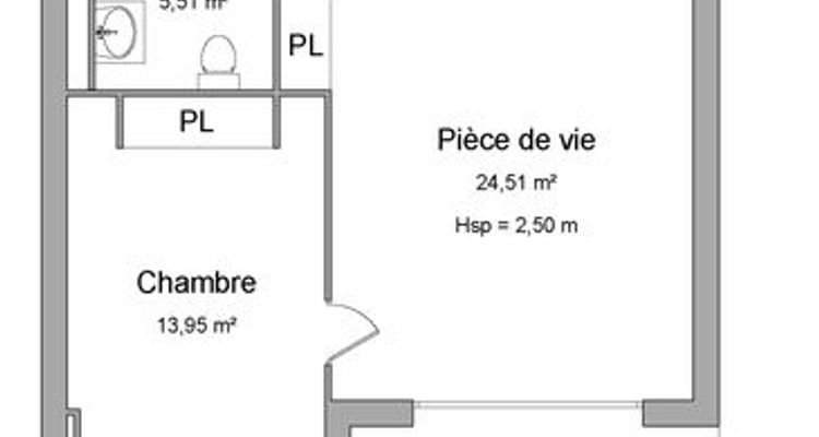 appartement 2 pièces à louer LORMONT 33310 43.6 m²