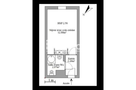 Vue n°2 Appartement 1 pièce à vendre - TOULON (83000) - 18 m²