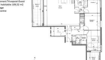 appartement 4 pièces à vendre RENNES 35000 110 m²