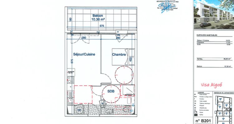 appartement 2 pièces à louer AVIGNON 84000 36.8 m²