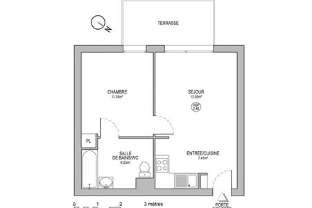 appartement 2 pièces à louer HOLTZHEIM 67810 38 m²