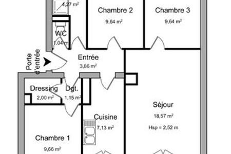 Vue n°3 Appartement 4 pièces à louer - Toulouse (31100) 738 €/mois cc