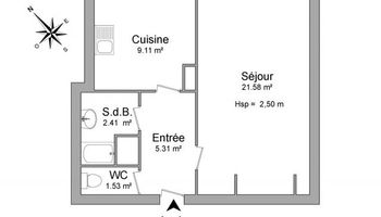 appartement 1 pièce à louer BOURG EN BRESSE 01000 39.94 m²