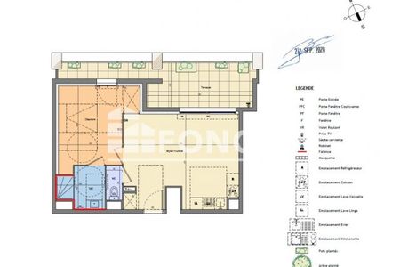 Vue n°2 Appartement 2 pièces à vendre - MONTPELLIER (34070) - 45 m²
