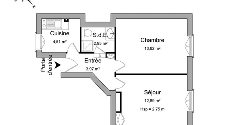 appartement 2 pièces à louer PARIS 14ᵉ 75014 37.9 m²