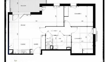 appartement 3 pièces à vendre CASTANET TOLOSAN 31320 74.25 m²
