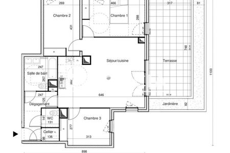 Vue n°3 Appartement 4 pièces à vendre - MONTPELLIER (34000) - 80.29 m²