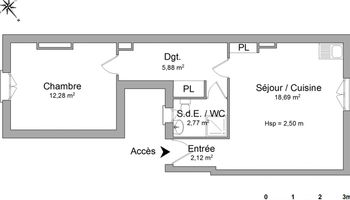 appartement 2 pièces à louer BEZIERS 34500 41.7 m²