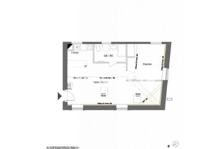 appartement 2 pièces à vendre LYON 2ème 69002 48.38 m²