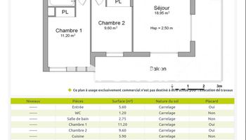 appartement 3 pièces à vendre Gex 01170 54 m²