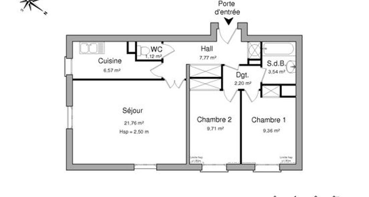 appartement 3 pièces à louer DRAVEIL 91210 62.03 m²