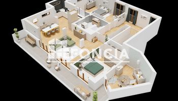 appartement 6 pièces à vendre Grenoble 38100 180 m²