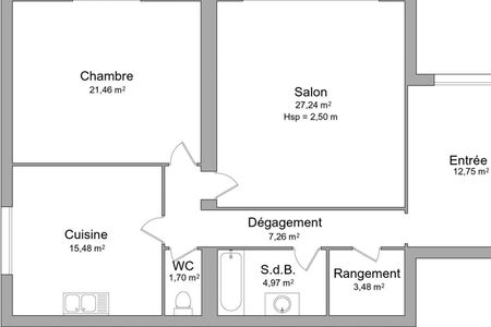 appartement 3 pièces à louer VAL DE MODER 67350 94.3 m²