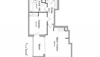 appartement 2 pièces à louer STRASBOURG 67000 46.3 m²