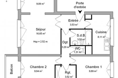 Vue n°2 Appartement 4 pièces T4 F4 à louer - Garges Les Gonesse (95140)