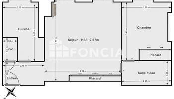 appartement 2 pièces à vendre PARIS 12ème 75012 47 m²