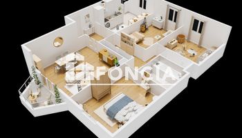 appartement 4 pièces à vendre Montpellier 34070 93 m²