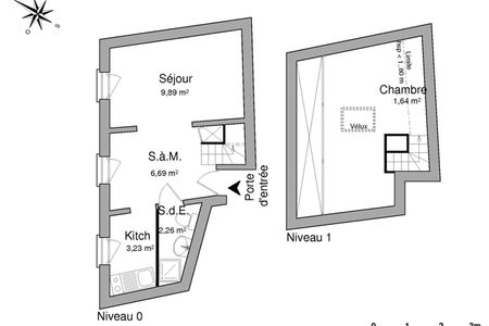 appartement 2 pièces à louer PUTEAUX 92800 23.7 m²