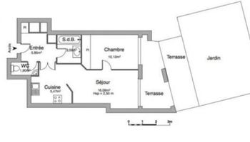 appartement 2 pièces à louer MONTROUGE 92120 43 m²