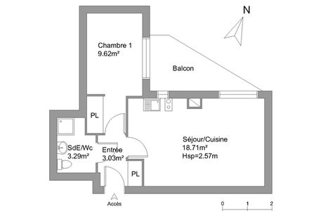 appartement 1 pièce à louer CANNES-LA-BOCCA 06150 34.7 m²