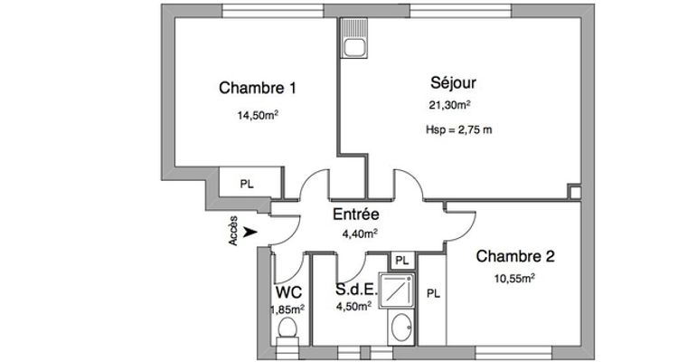 appartement 3 pièces à louer LORIENT 56100 57.1 m²