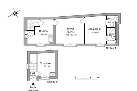 appartement 3 pièces à louer CHATOU 78400 42.84 m²
