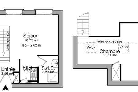 Vue n°2 Appartement 2 pièces T2 F2 à louer - Limoges (87000)